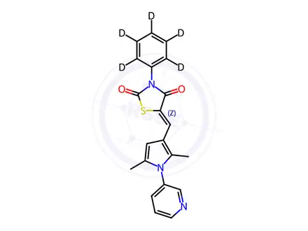 Chemical structure of iCRT-14-d5