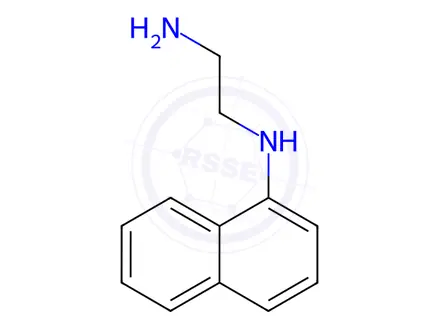 Chemical structure of N-1-Naphthylethylenediamine Dihydrochloride