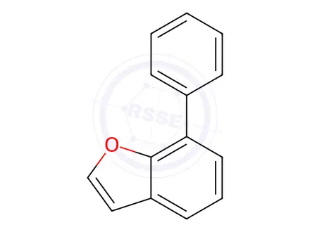 Chemical structure of 7-Phenylbenzofuran