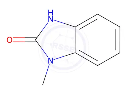 Chemical structure of 1-Methyl-2-benzimidazolinone