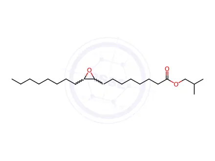 Chemical structure of isobutyl 3-octyloxiran-2-octanoate