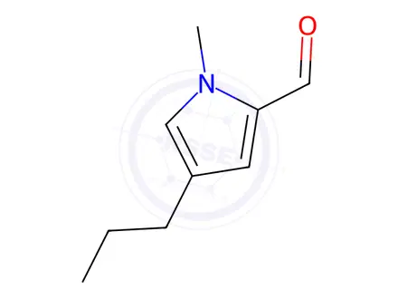 Chemical structure of 1-Methyl-4-propyl-1H-pyrrole-2-carboxaldehyde
