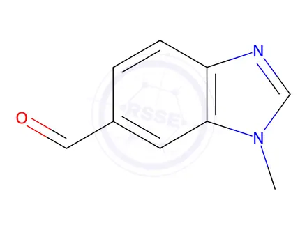 Chemical structure of 1-Methyl-1H-benzo[d]imidazole-6-carbaldehyde