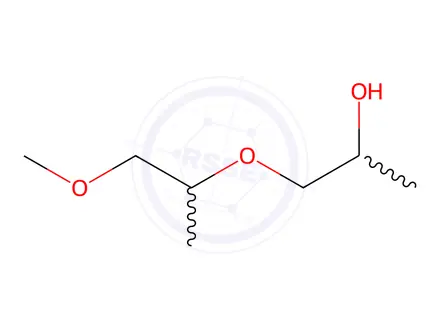Chemical structure of 1-(2-methoxy-1-methylethoxy)propan-2-ol
