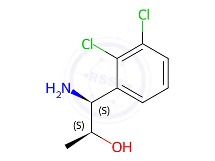 Chemical structure of (1S,2S)-1-AMINO-1-(2,3-DICHLOROPHENYL)PROPAN-2-OL