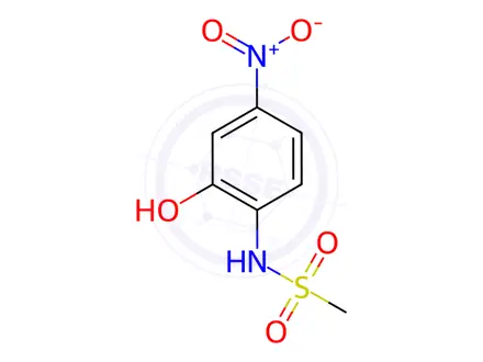 Chemical structure of Nimesulide Impurity 2