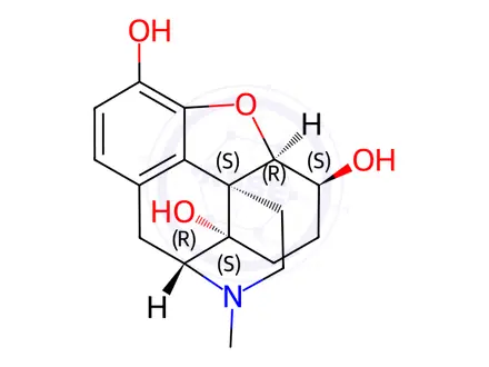 Chemical structure of 6a-Oxymorphol