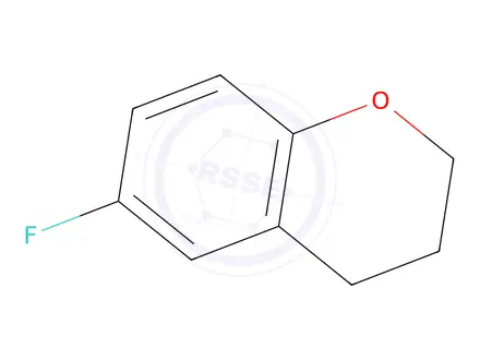 Chemical structure of 6-Fluorochroman