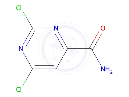Chemical structure of 2,6-Dichloropyrimidine-4-carboxamide