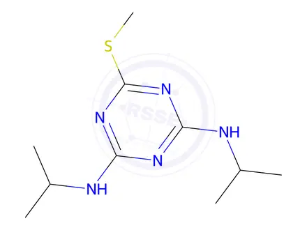 Chemical structure of Prometryn