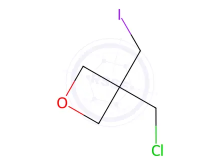 Chemical structure of 3-(Chloromethyl)-3-(iodomethyl)oxetane