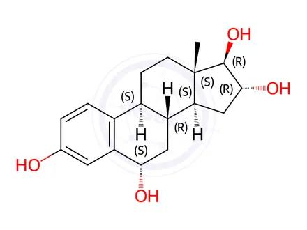 Chemical structure of 6alpha-Hydroxyestriol