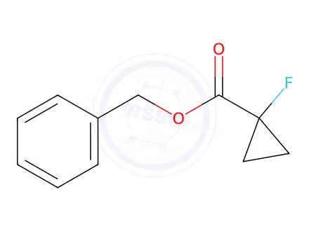 Chemical structure of 1-Fluoro-cyclopropanecarboxylic acid benzyl ester