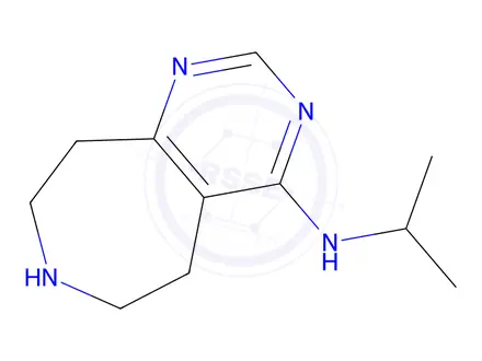 Chemical structure of N-Isopropyl-6,7,8,9-tetrahydro-5H-pyrimido[4,5-d]azepin-4-amine