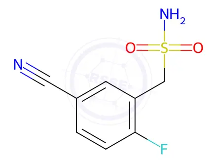 Chemical structure of (5-Cyano-2-fluorophenyl)methanesulfonamide