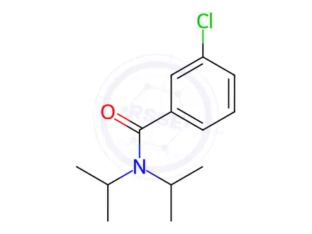 Chemical structure of 3-Chloro-N,N-diisopropylbenzaMide, 97%