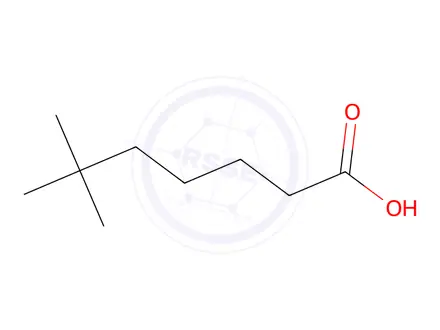 Chemical structure of neononanoic acid