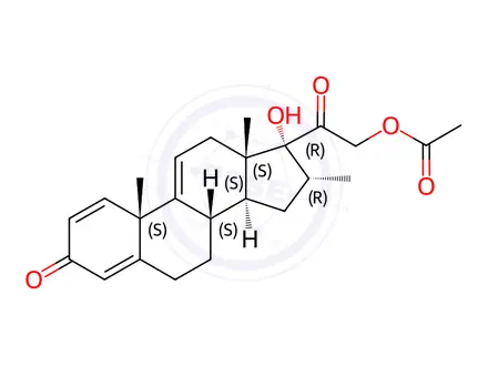 Chemical structure of Dexamethasone EP Impurity H