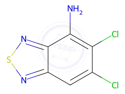 Chemical structure of Tizanidine Hydrochloride Impurity 55