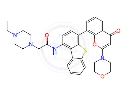 Chemical structure of KU-0060648