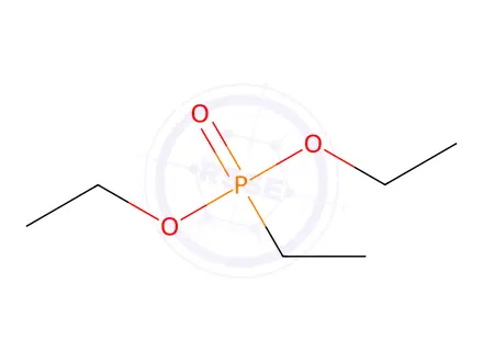 Chemical structure of diethyl ethylphosphonate