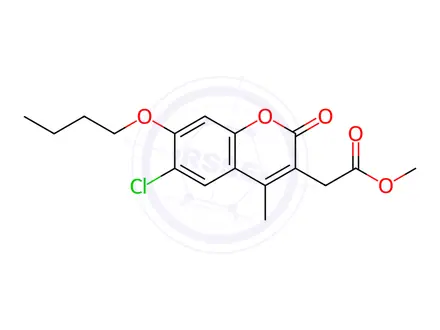 Chemical structure of Cloricromene Impurity 73