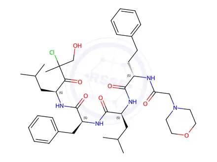 Chemical structure of Carfilzomib Impurity 52