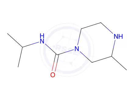 Chemical structure of n-Isopropyl-3-methylpiperazine-1-carboxamide