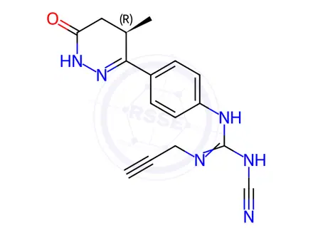 Chemical structure of Siguazodan Impurity 8