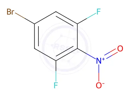 Chemical structure of 5-Bromo-1,3-difluoro-2-nitrobenzene