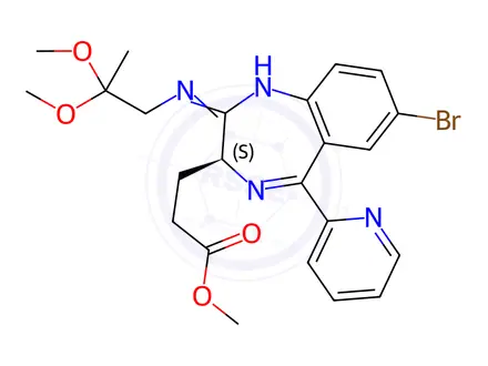 Chemical structure of Remimazolam Impurity 31