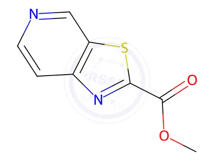 Chemical structure of Methyl thiazolo[5,4-c]pyridine-2-carboxylate