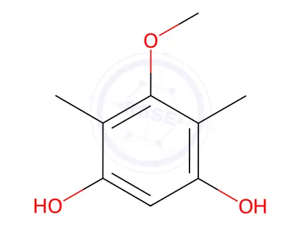 Chemical structure of 5-Methoxy-4,6-Dimethylbenzene-1,3-Diol