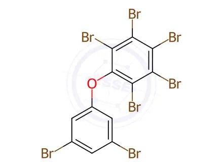 Chemical structure of 2,3,3',4,5,5',6-Heptabromodiphenyl Ether
