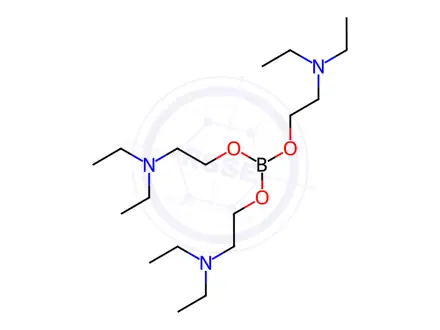Chemical structure of Boric acid tris[2-(diethylamino)ethyl] ester
