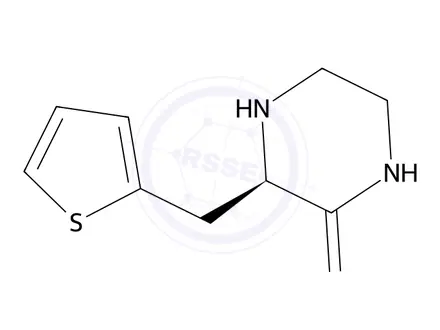 Chemical structure of (R)-3-(Thiophen-2-ylmethyl)piperazin-2-one