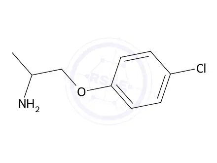 Chemical structure of 1-(4-Chlorophenoxy)propan-2-amine