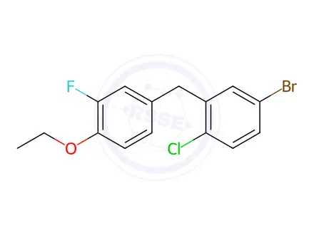 Chemical structure of Dapagliflozin Impurity 551