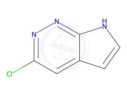 Chemical structure of 3-chloro-7H-pyrrolo[2,3-c]pyridazine