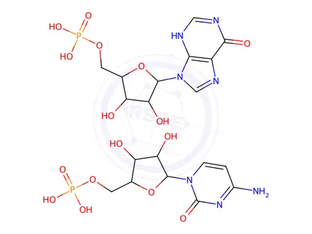 Chemical structure of Inosine Impurity 15