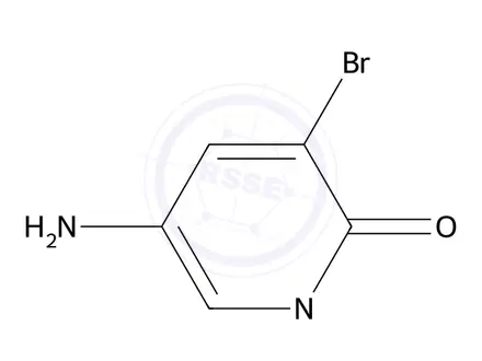 Chemical structure of 5-Amino-3-bromo-1-methylpyridin-2(1H)-one