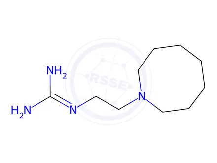 Chemical structure of Guanethidine
