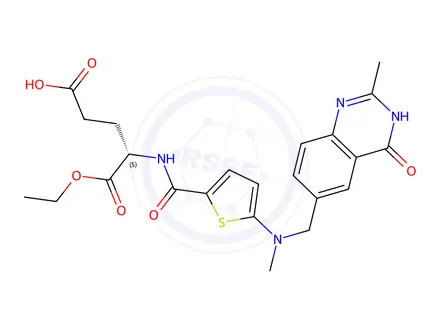 Chemical structure of Raltitrexed Impurity 19