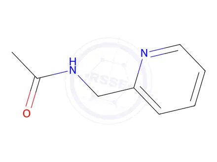 Chemical structure of N-(Pyridin-2-ylmethyl)acetamide