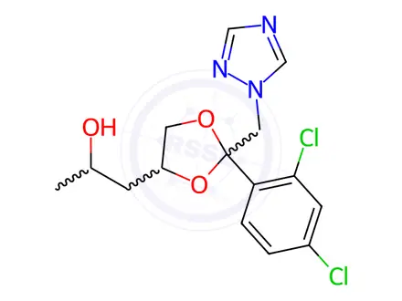 Chemical structure of Propiconazole Impurity 19