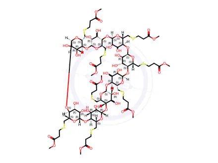 Chemical structure of Sugammadex Sodium Impurity 2