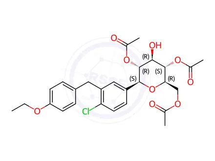 Chemical structure of Dapagliflozin Impurity 355
