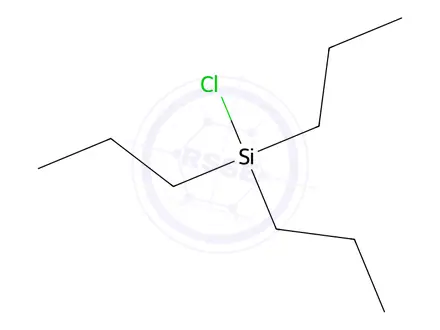 Chemical structure of Tripropylsilyl chloride