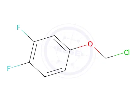 Chemical structure of 4-(Chloromethoxy)-1,2-difluorobenzene