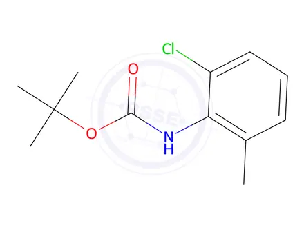 Chemical structure of tert-Butyl (2-chloro-6-methylphenyl)carbamate